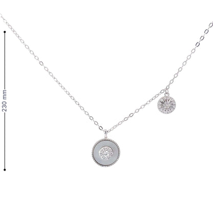CELESTIAL MEDALLION SILVER PENDANT