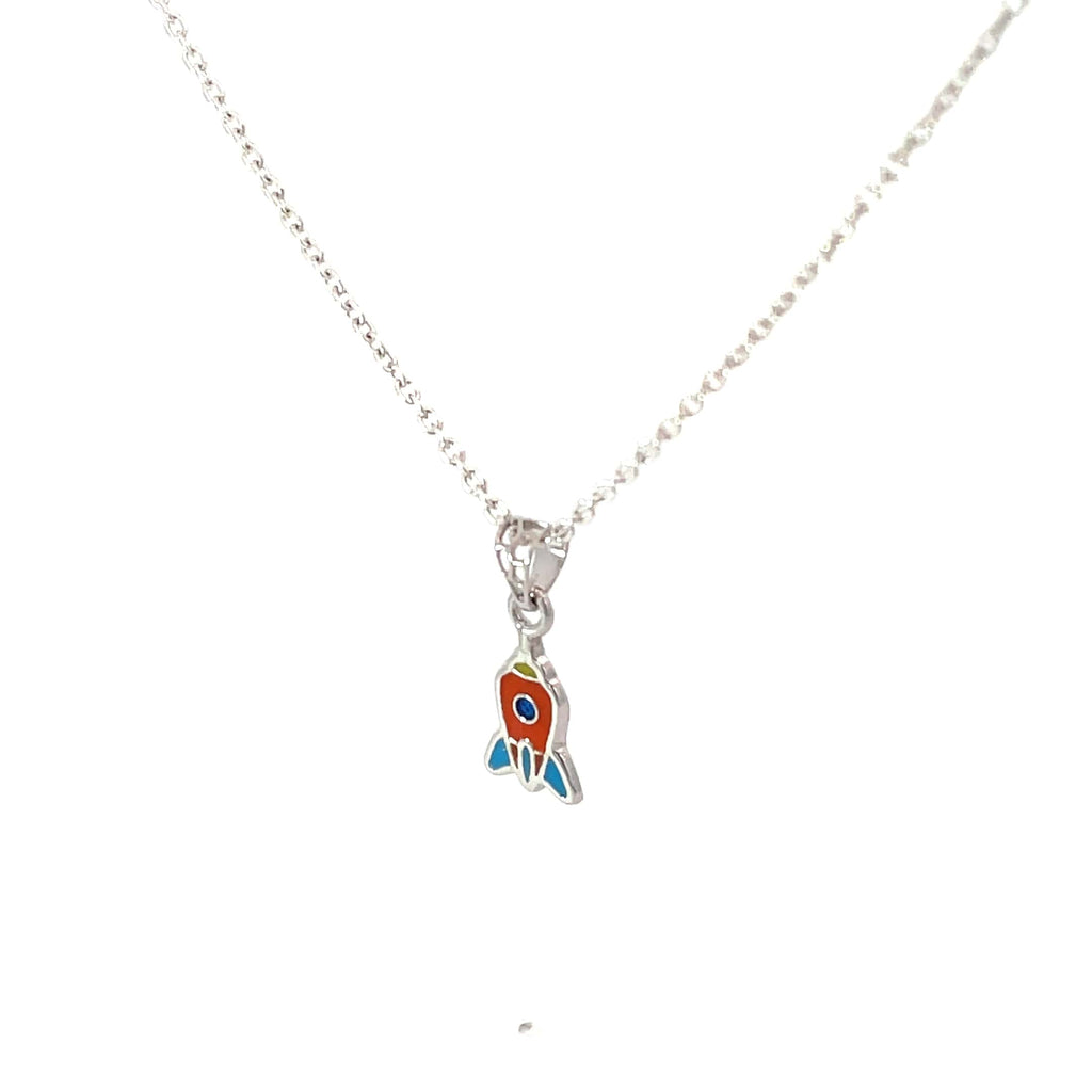 LITTLE SPACE TRAVELER SILVER CHAIN