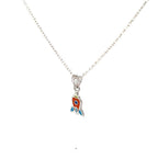 LITTLE SPACE TRAVELER SILVER CHAIN