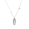 SILVER MODERN LOOP CHAIN