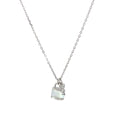 SILVER LOCKED LOVE CHAIN