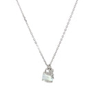 SILVER LOCKED LOVE CHAIN