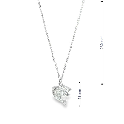 SILVER SHARK CHAIN