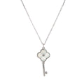 SILVER BLOOM KEY CHAIN