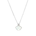 SILVER OYSTER PEARL PENDANT