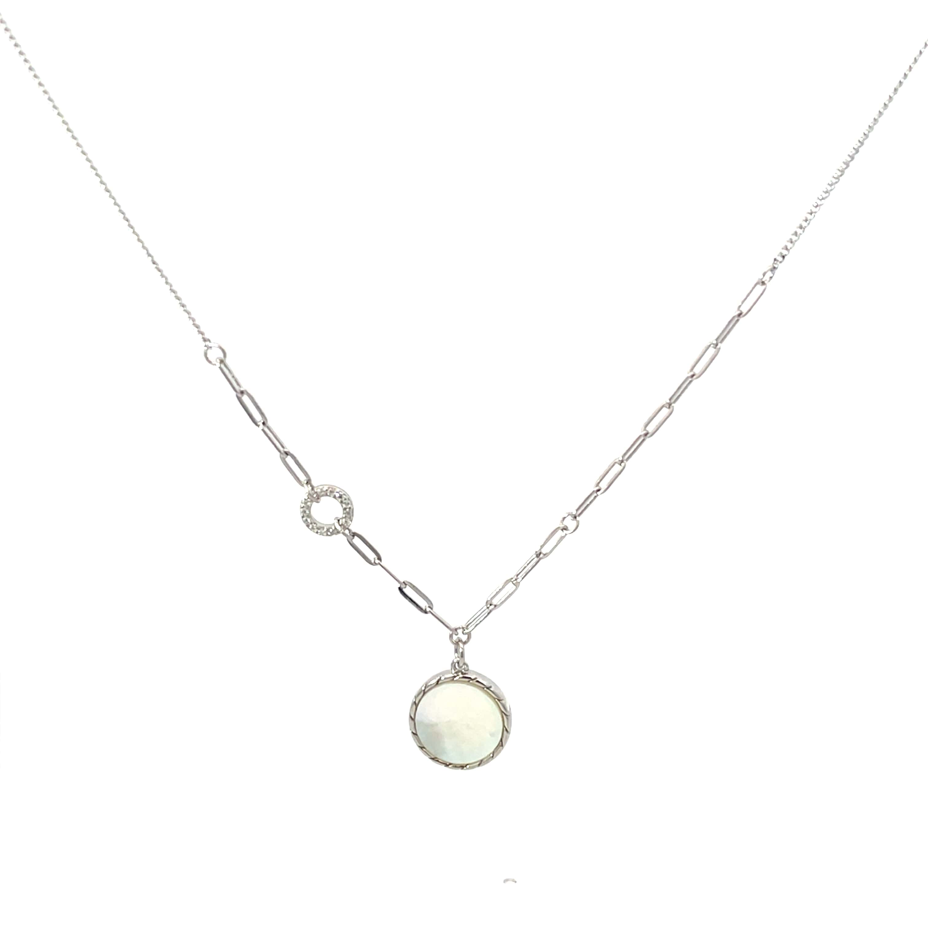 SILVER FULL MOON CHAIN