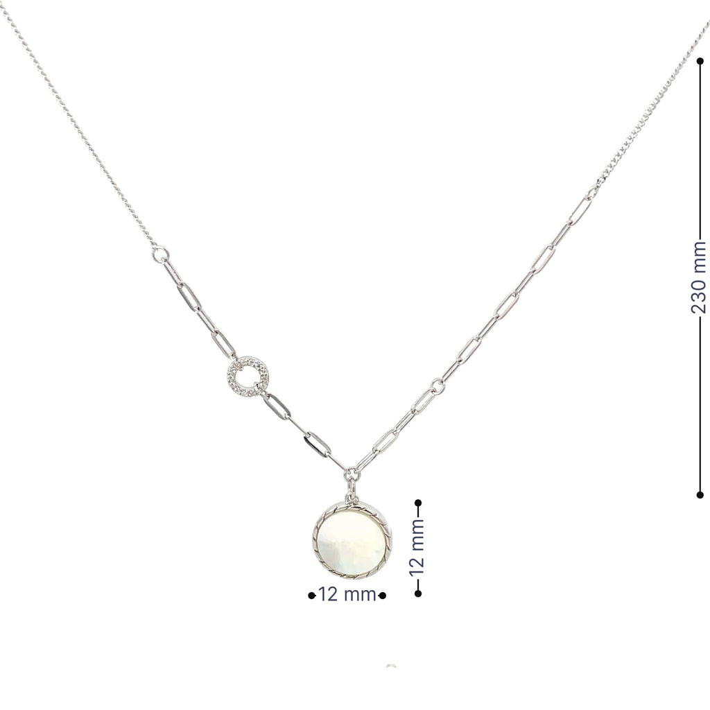 SILVER FULL MOON CHAIN