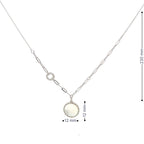 SILVER FULL MOON CHAIN