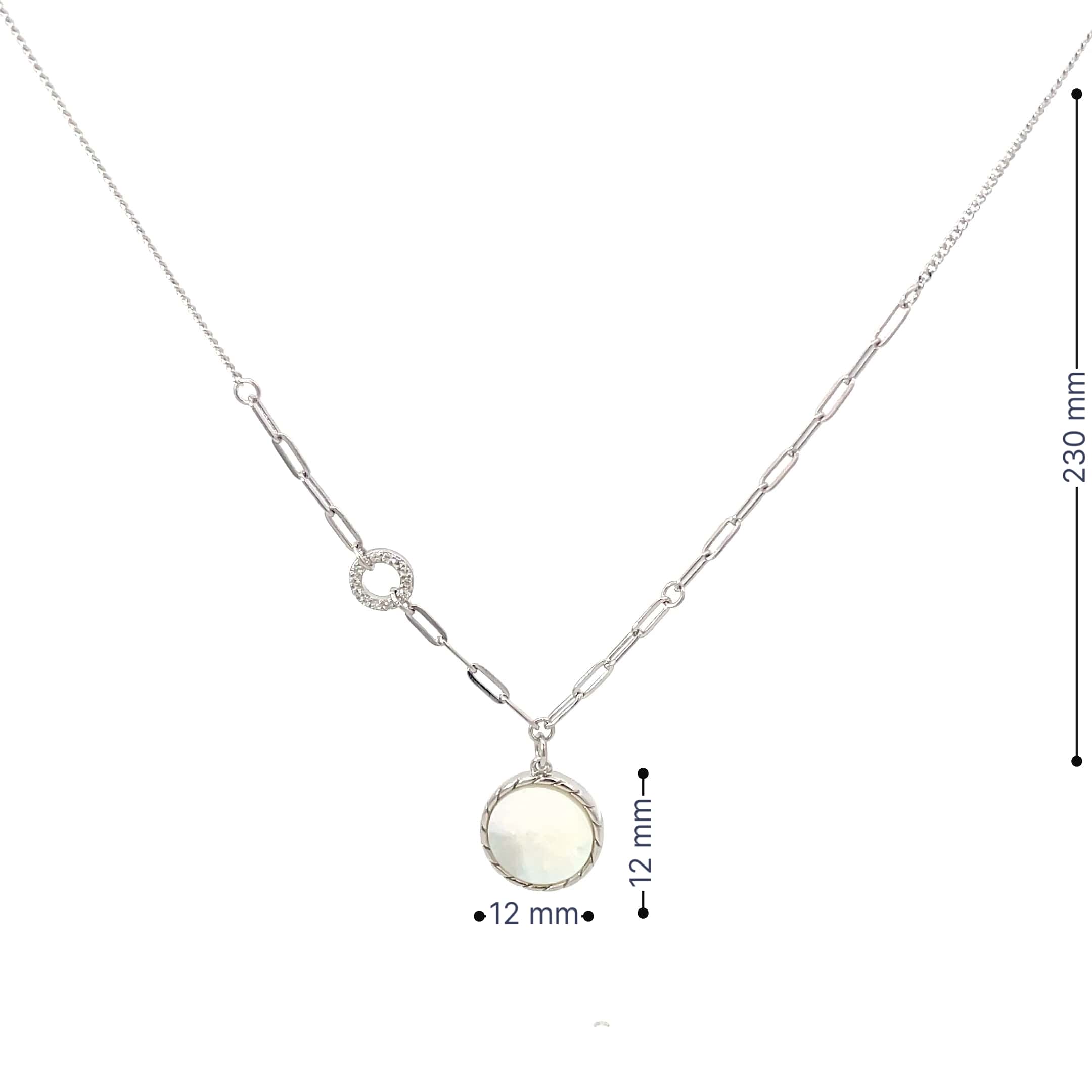SILVER FULL MOON CHAIN