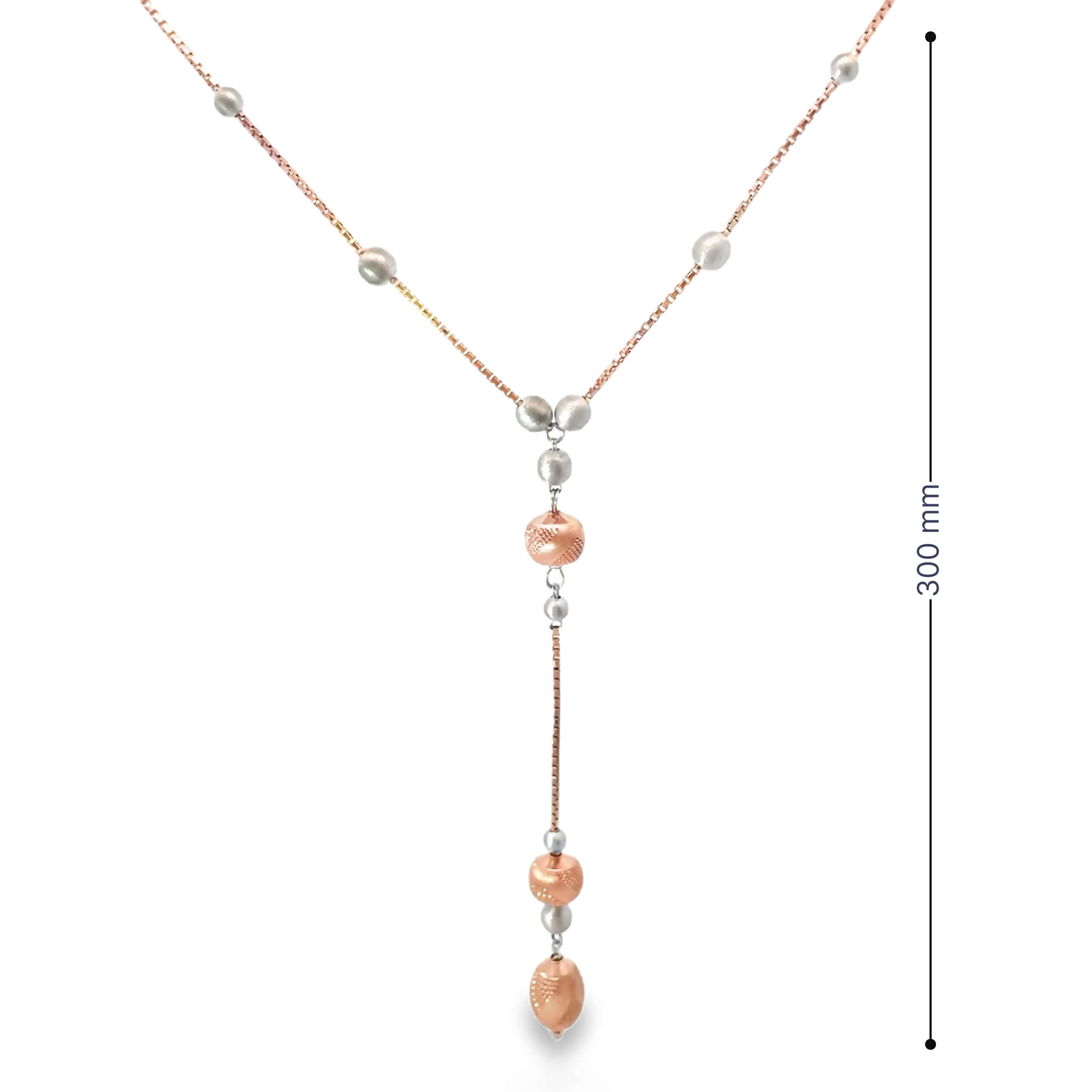 ROSE DROP SILVER SET