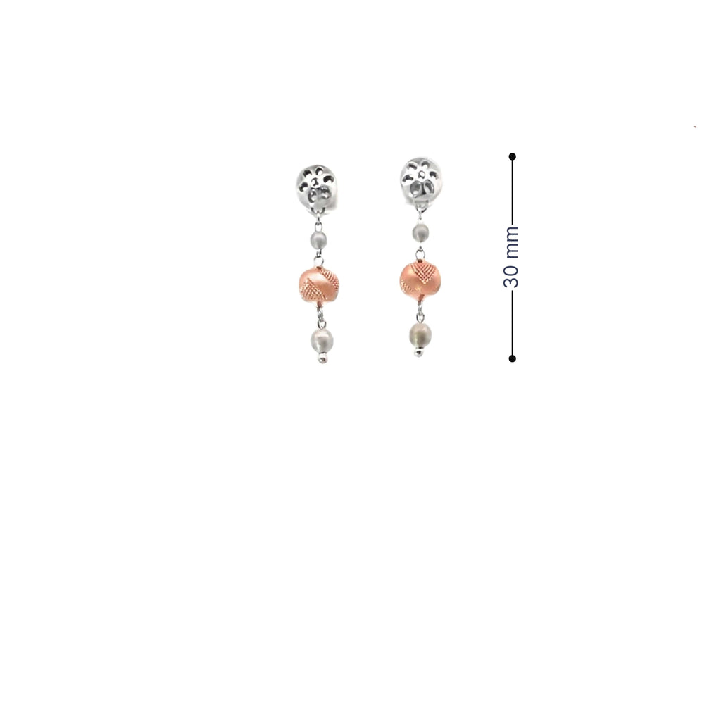 ROSE DROP SILVER SET