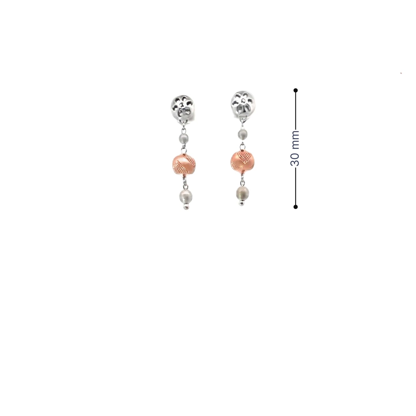 ROSE DROP SILVER SET