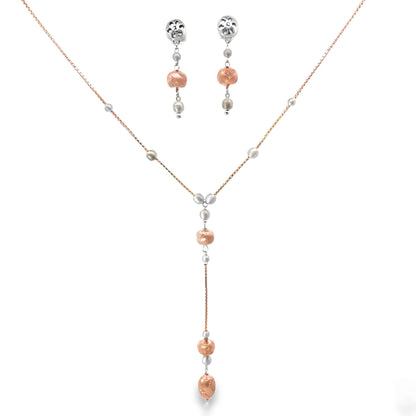 ROSE DROP SILVER SET