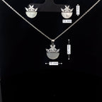 SILVER SERENITY PENDANT SET