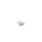 CUTE ELEPHANT KIDS SILVER RING