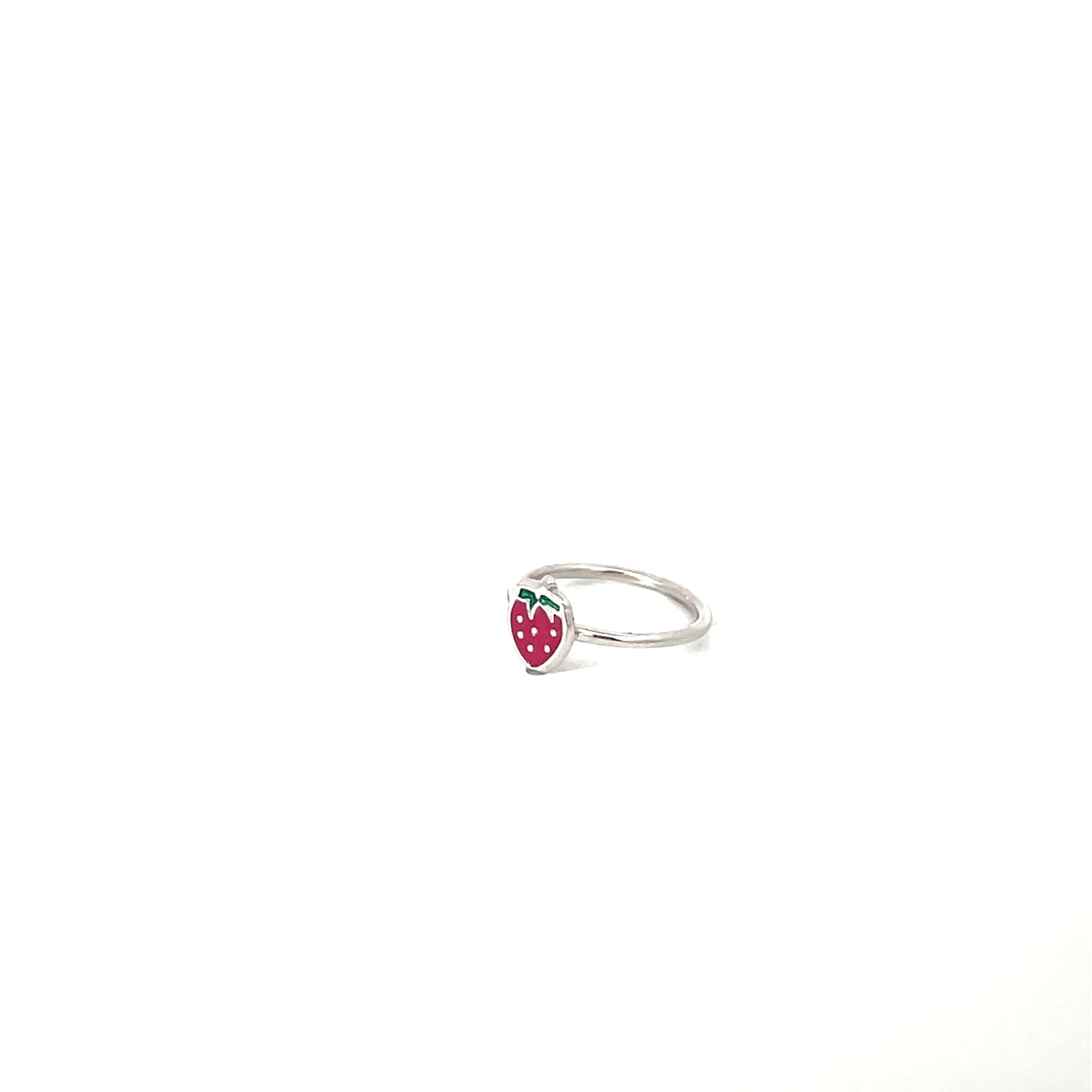 MINI STRAWBERRY SILVER RING