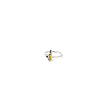 MINI CRICKET KIDS SILVER RING