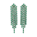 ROYAL DROPLETS SILVER DANGLERS