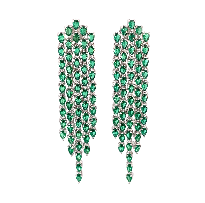 ROYAL DROPLETS SILVER DANGLERS