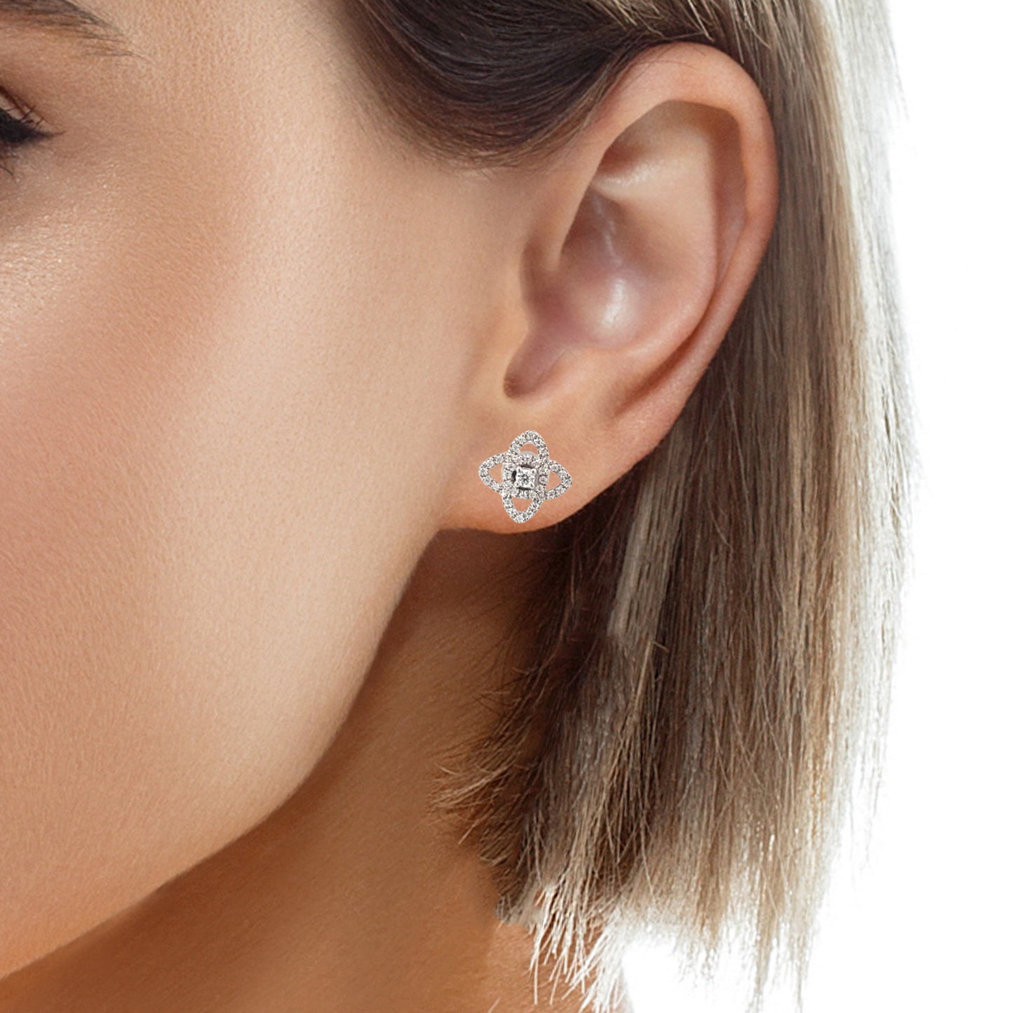 SILVER EARRING-XOE1165