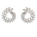 SPIRAL VICTORY SILVER EARRINGS