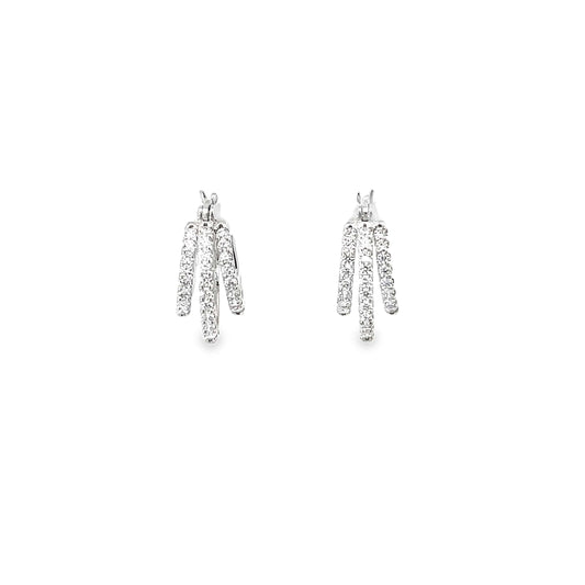 TWILIGHT TRAILS SILVER EARRINGS
