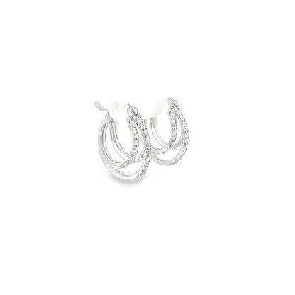 TWILIGHT TRAILS SILVER EARRINGS