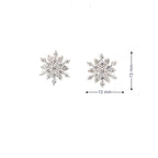 FROST BLOOM SILVER EARRINGS