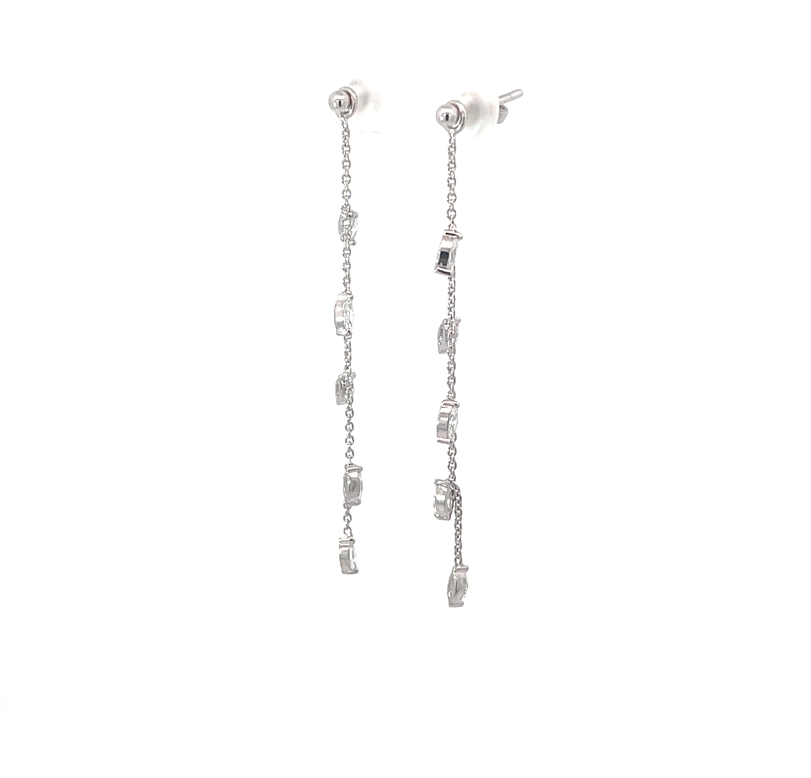SILVERLEAF CASCADE EARRINGS