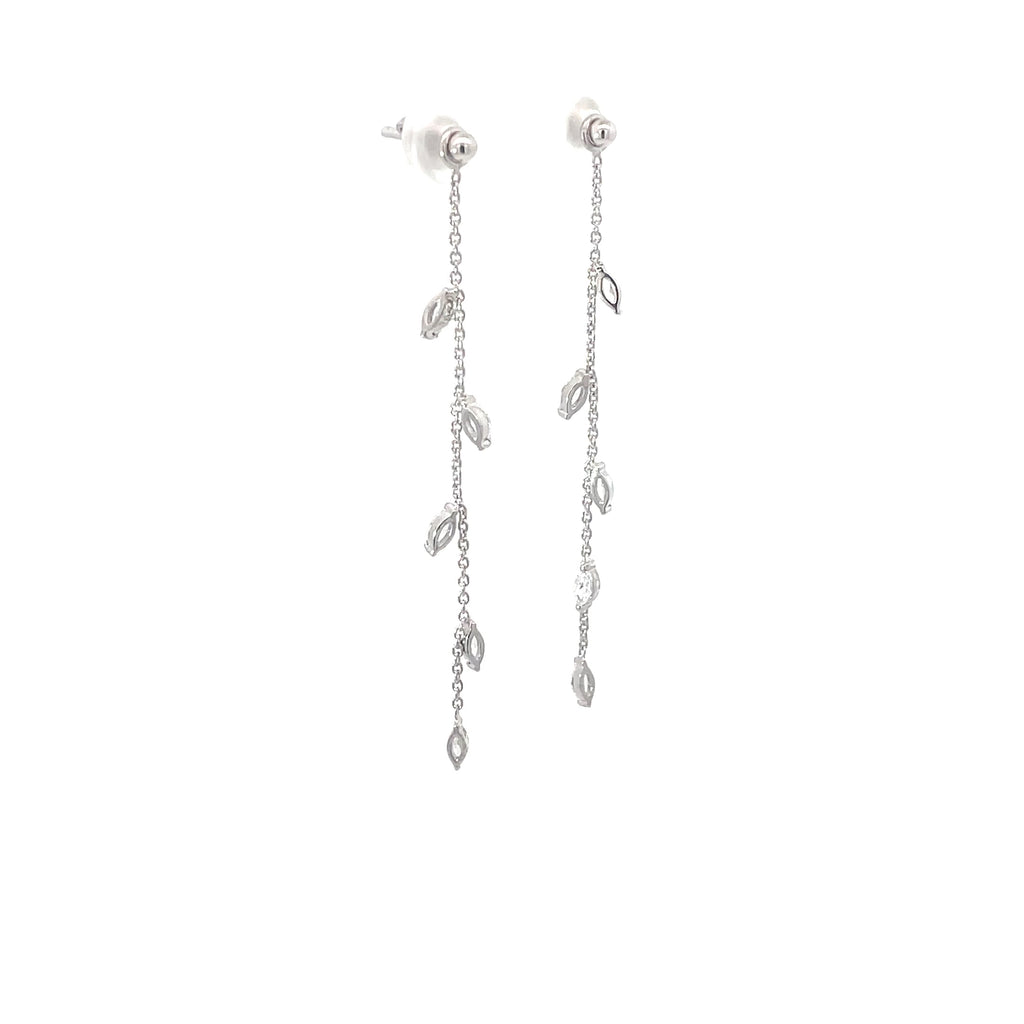 SILVERLEAF CASCADE EARRINGS