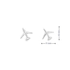 JET SET SILVER STUDS