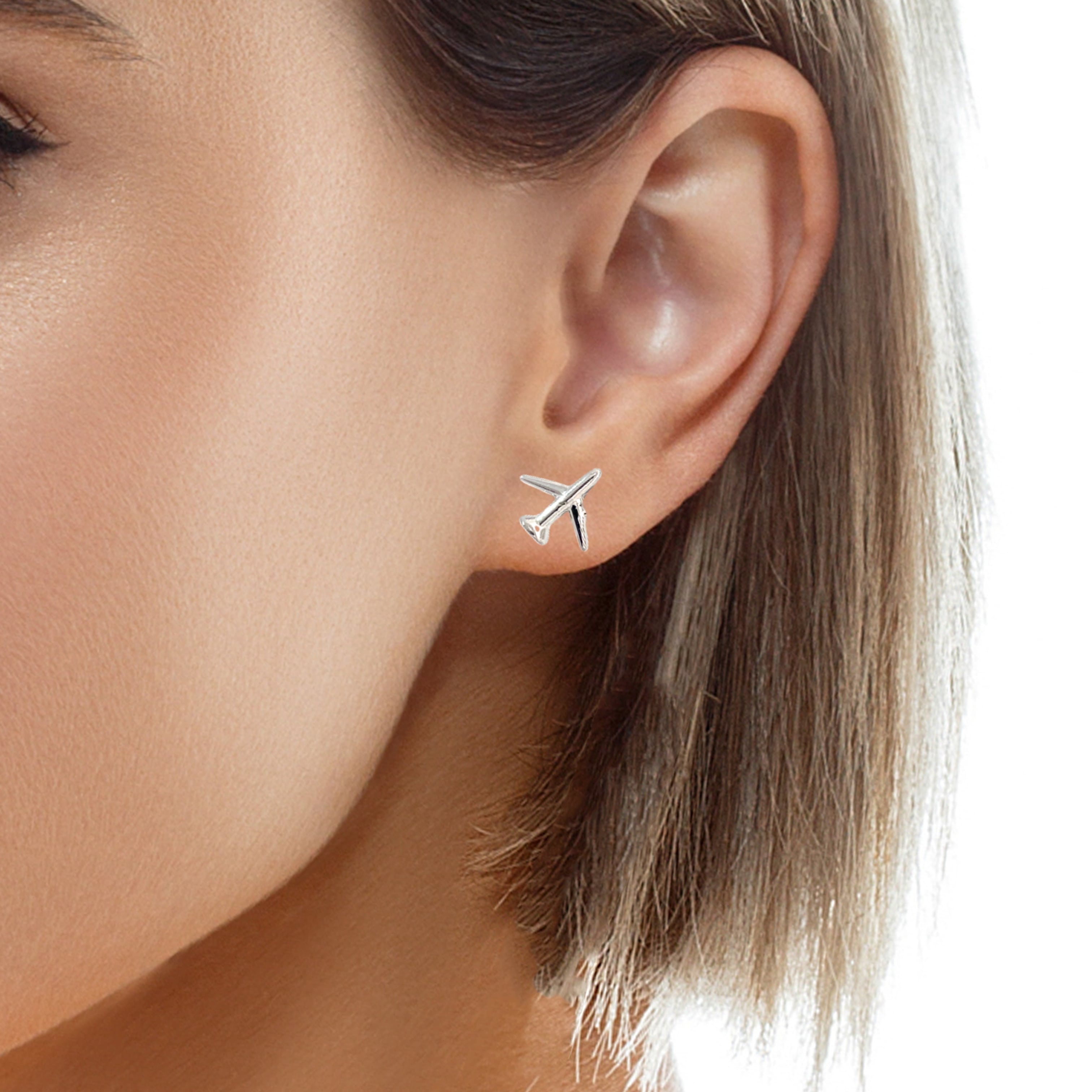JET SET SILVER STUDS