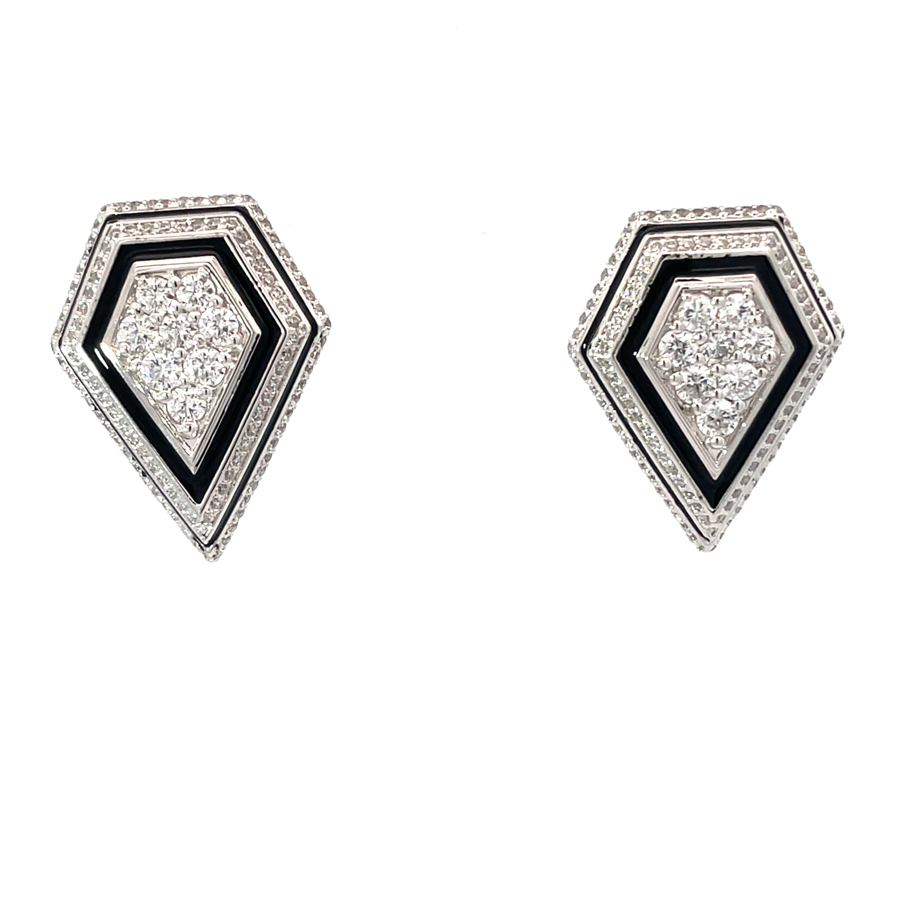 BOLD AURA SILVER EARRINGS