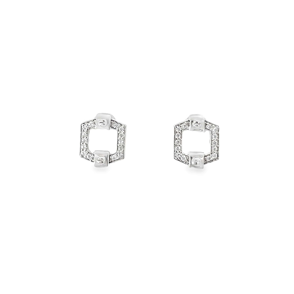 URBAN HALO SILVER STUDS