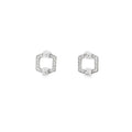 URBAN HALO SILVER STUDS
