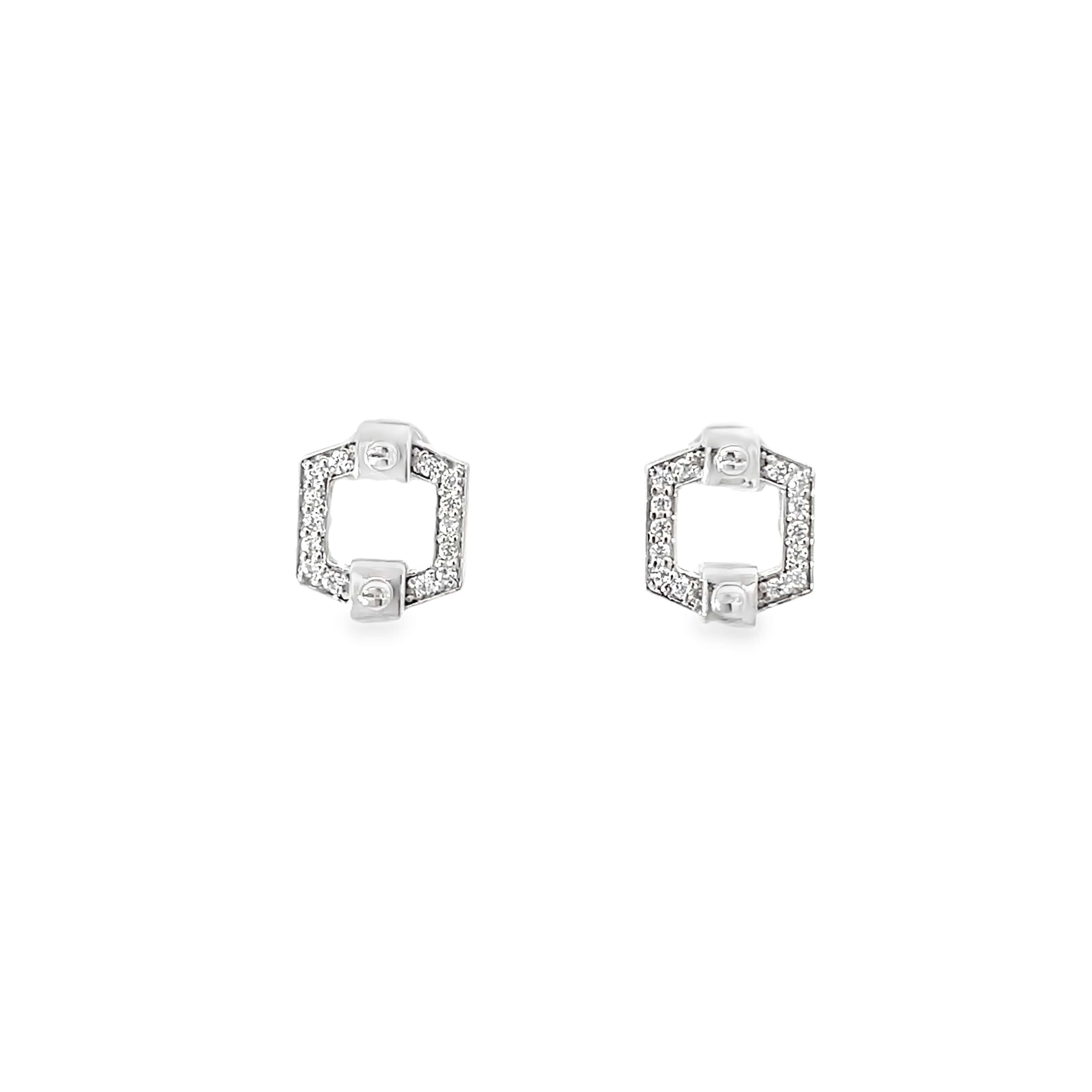 URBAN HALO SILVER STUDS