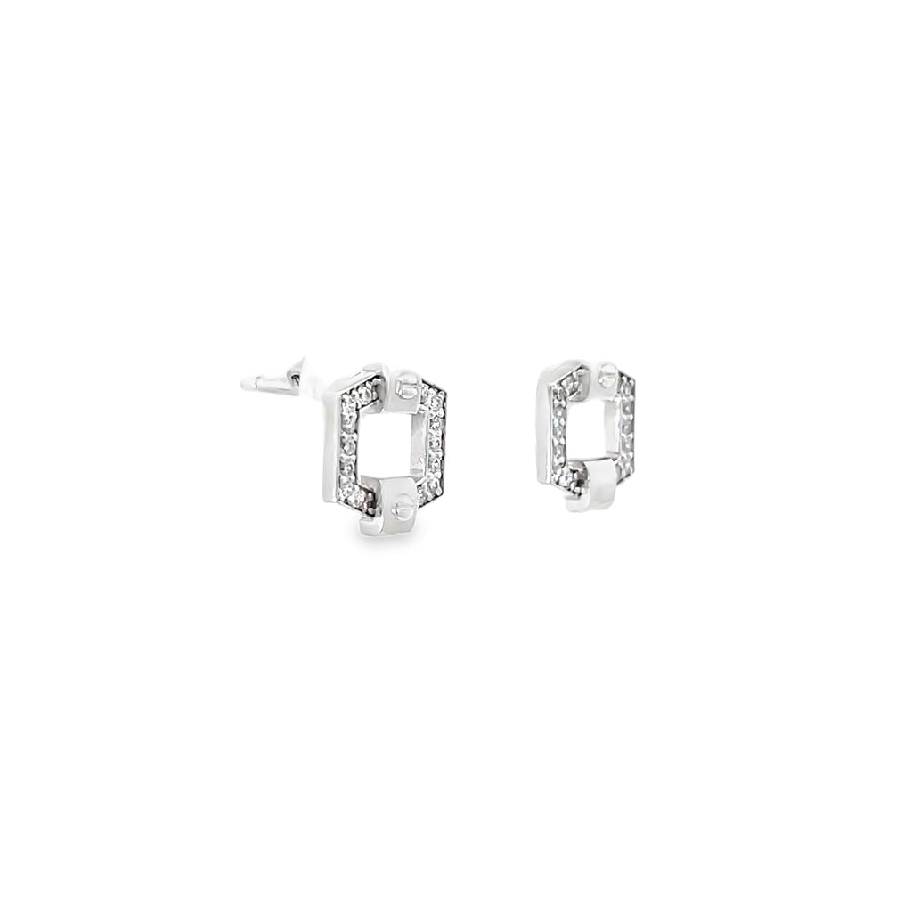 URBAN HALO SILVER STUDS
