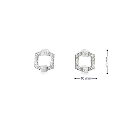 SILVER EARRING-XOE1203