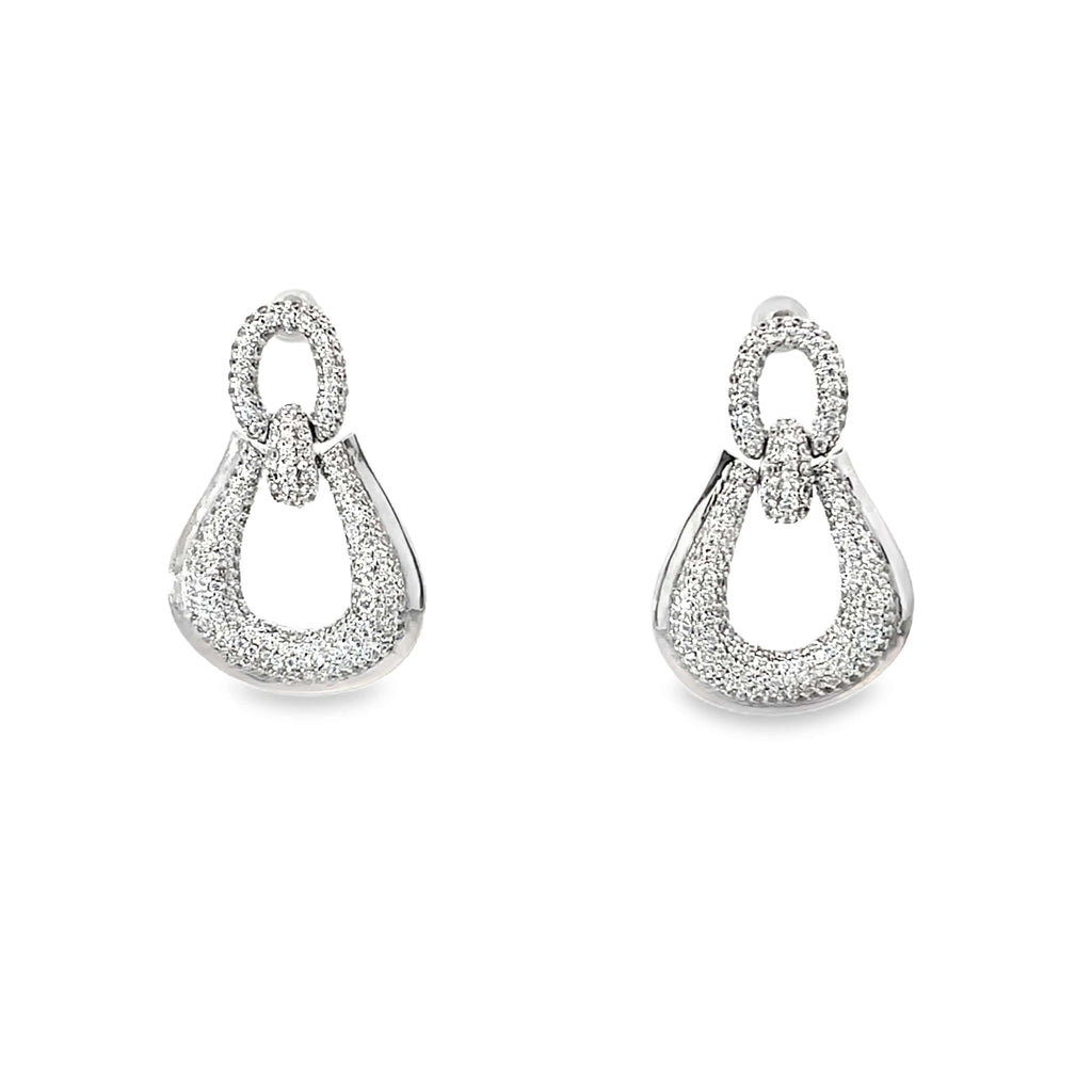 LUSTROUS HARMONY SILVER EARRINGS