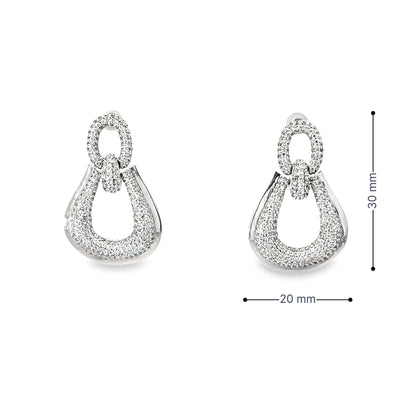 SILVER EARRING-XOE1204