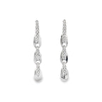 GLOWING LINKS SILVER EARRINGS
