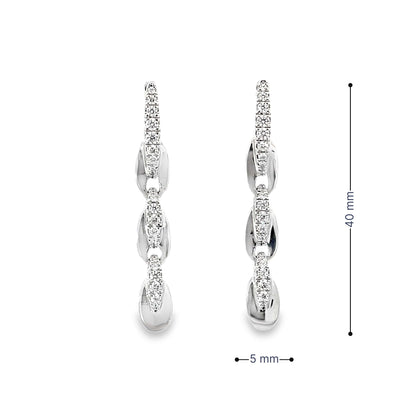 SILVER EARRING-XOE1207