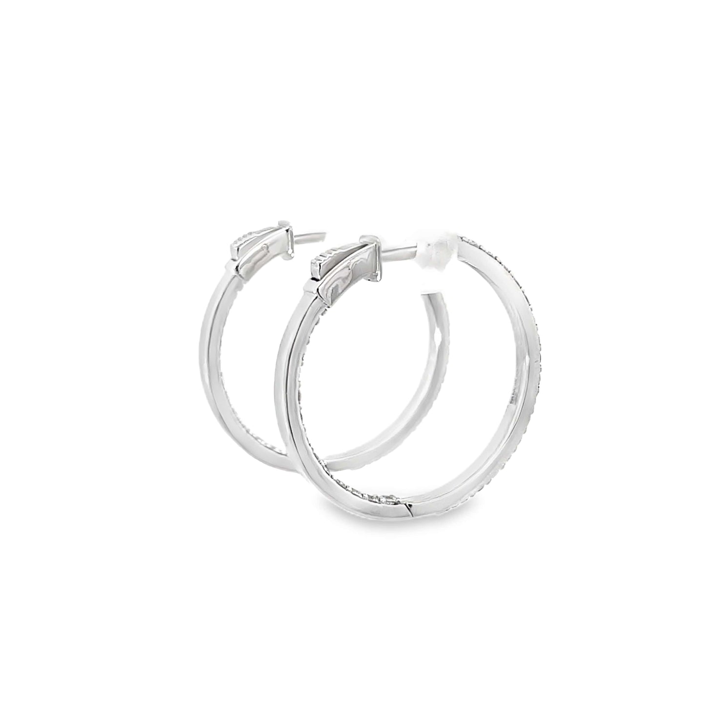 ETERNA SILVER HOOPS