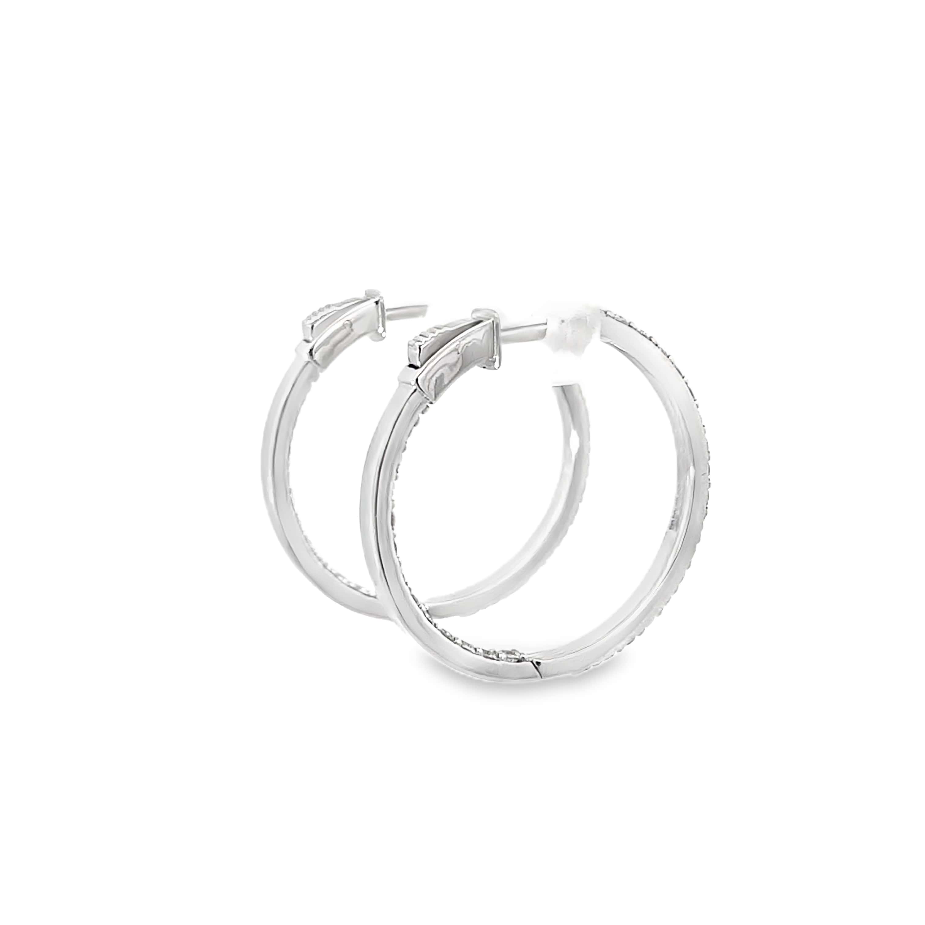 ETERNA SILVER HOOPS