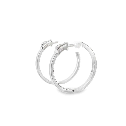 ETERNA SILVER HOOPS