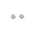 LUMINA BLOOM SILVER STUD EARRINGS