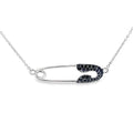 SAFETY EDGE SILVER PENDANT CHAIN