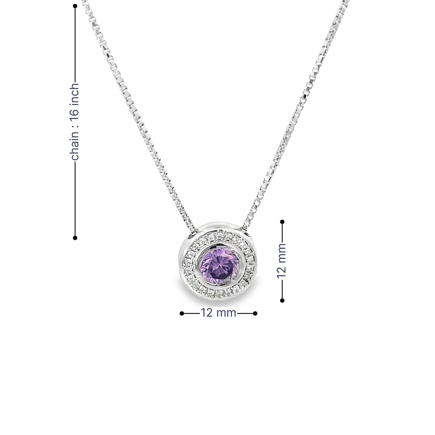 SILVER PENDANT-XOP1146B
