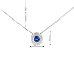 ROYAL GLEAM SILVER PENDANT