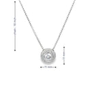 LUMINOUS GLINT SILVER PENDANT